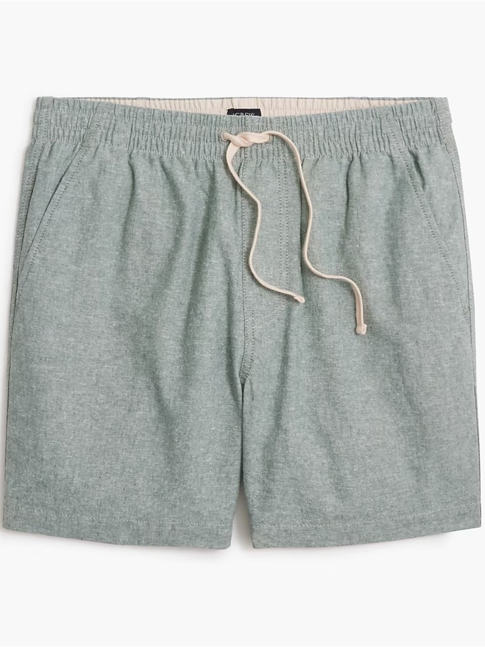 J.Crew Factory Linen-Blend Dock Short Size XXL Pale Spinach White